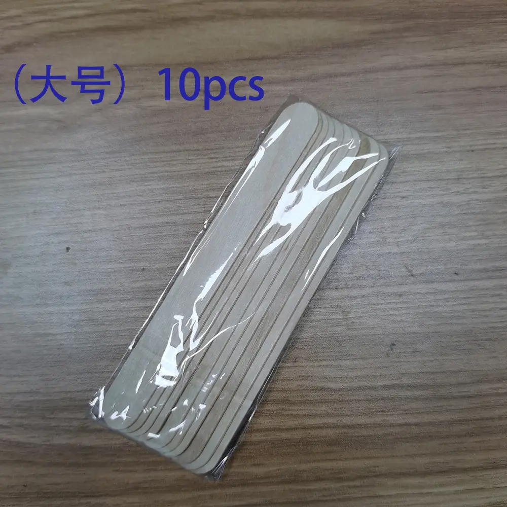 Disposable Tongue Depressor Wax Stick 100 Pack - Image 3