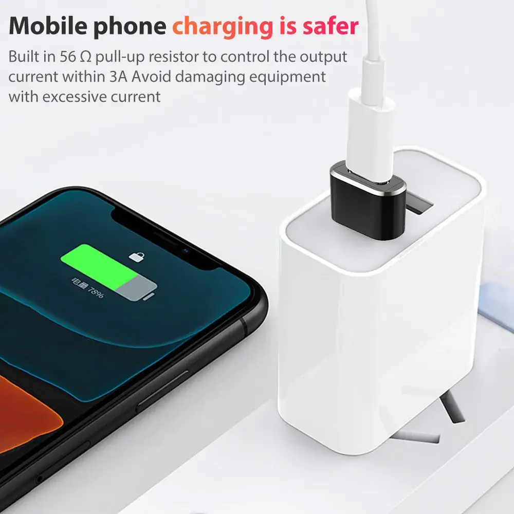 Type-C to USB2.0 OTG Adapter for Mobile Phone & Mouse — feature 4
