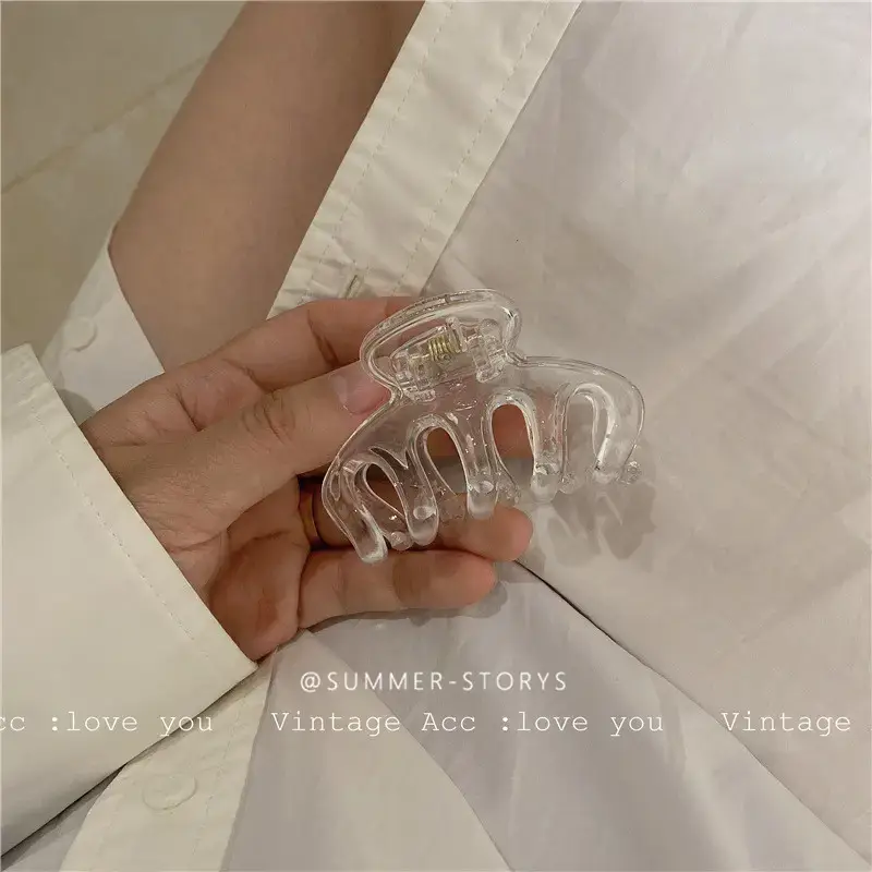 Milk Tea Color Hairpin Clip Korean Style Retro Morandi Color - Image 12