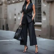 Red Hip-Covering Sexy Dress for Women — feature 4