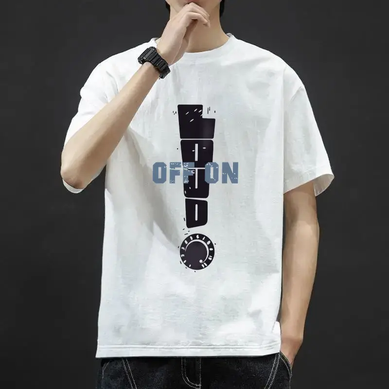 Men Blue Graphic T-Shirt Ice Silk 2021 - Image 13