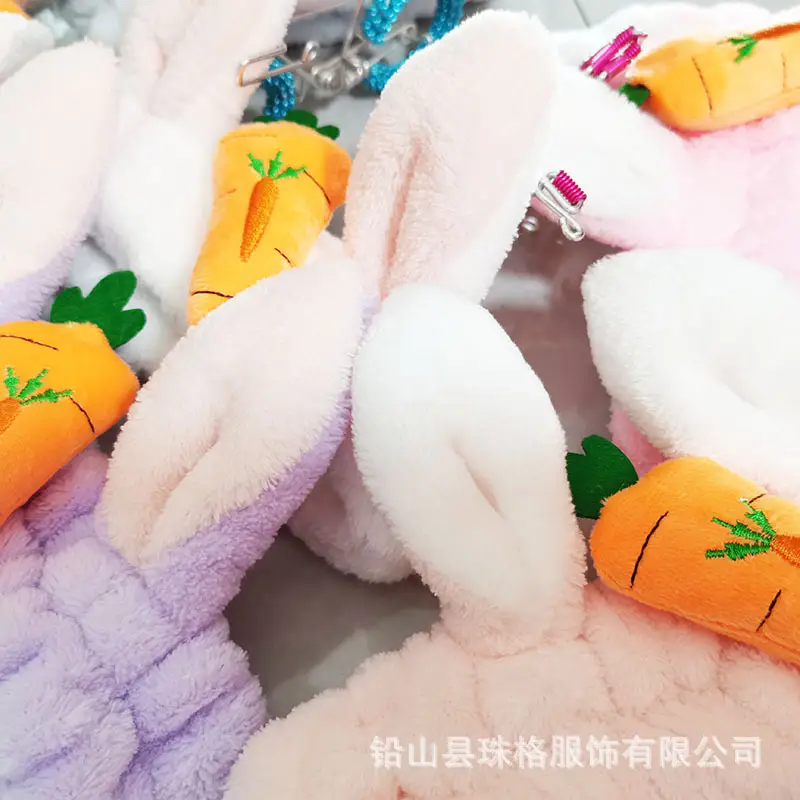 Sweet Rabbit Ears Hair Band with Carrot Design - Image 4