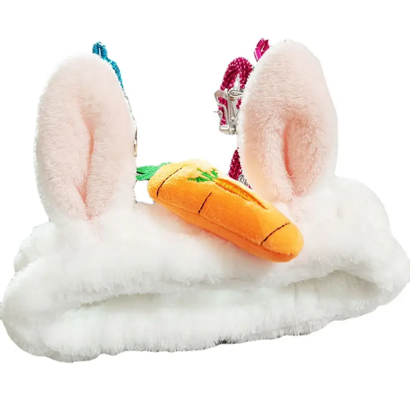 Sweet Rabbit Ears Hair Band with Carrot Design - Image 6