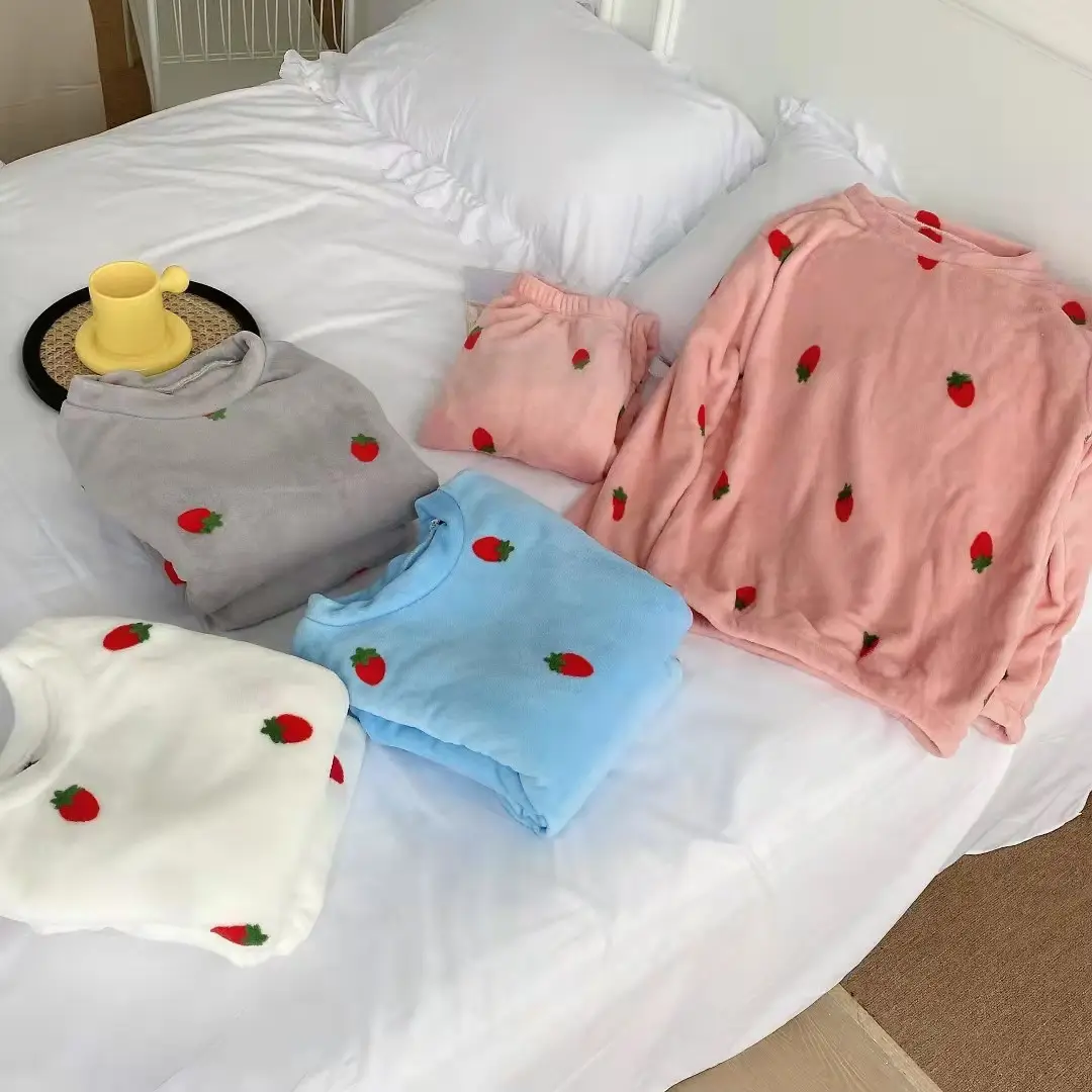 2025 New Autumn & Winter Large Size Coral Velvet Pajamas - Image 7
