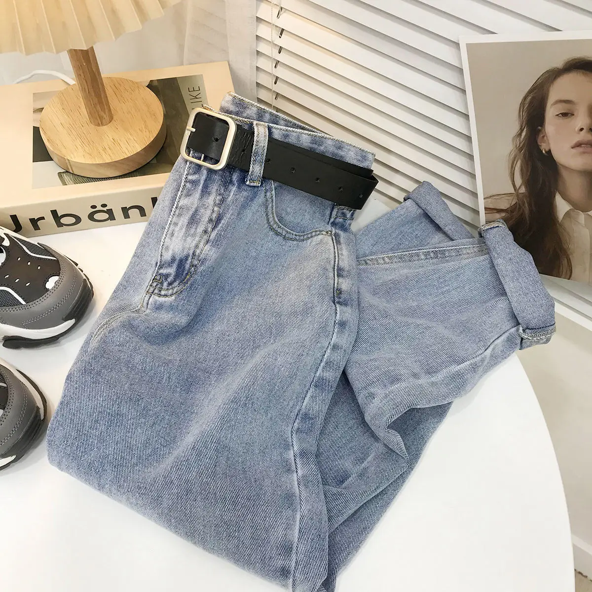 Korean Style Slim Waist Pants for Girls 2021 - Image 4