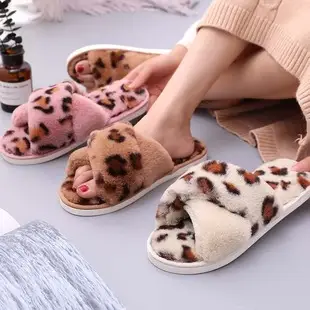 New Couple's Autumn and Winter Warm Stitched Thick-Soled Waterproof Coral Fleece Home Casual Cotton Slippers for Women, in Stock with Added Fleece — feature 12