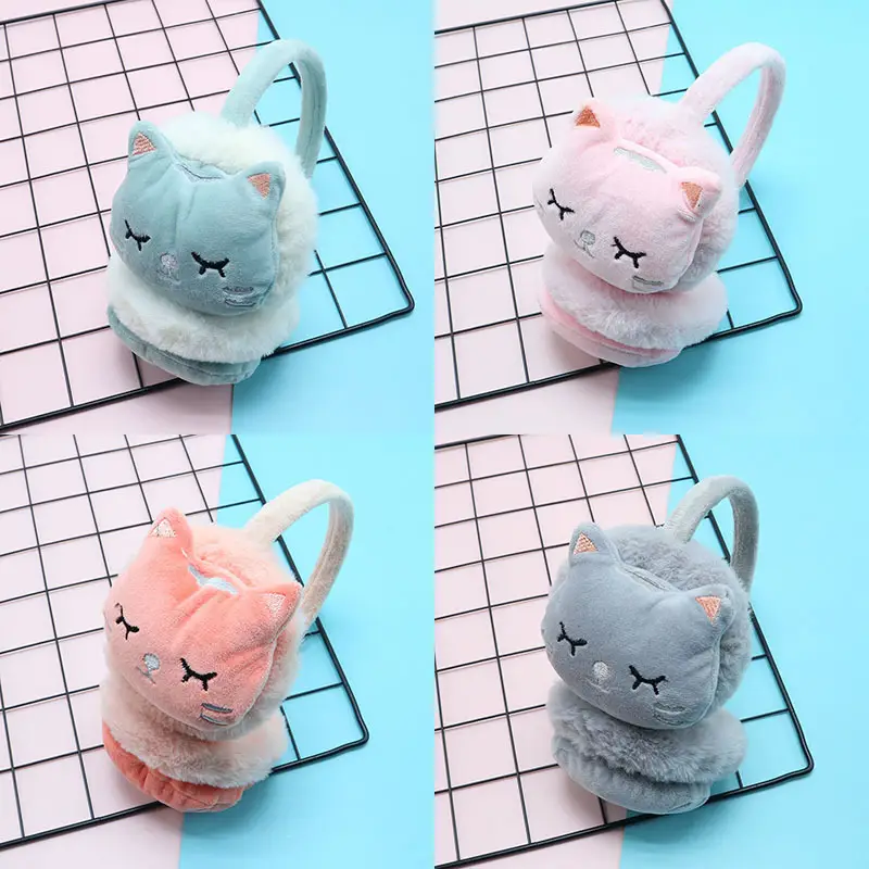 Children's Cartoon Earmuffs, Earmuffs, Winter Boys' Outdoor Earmuffs, Girls' Warm Earmuffs, Ear Warmers, Anti-Noise
