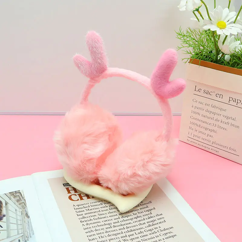 Children's Cartoon Earmuffs, Earmuffs, Winter Boys' Outdoor Earmuffs, Girls' Warm Earmuffs, Ear Warmers, Anti-Noise
