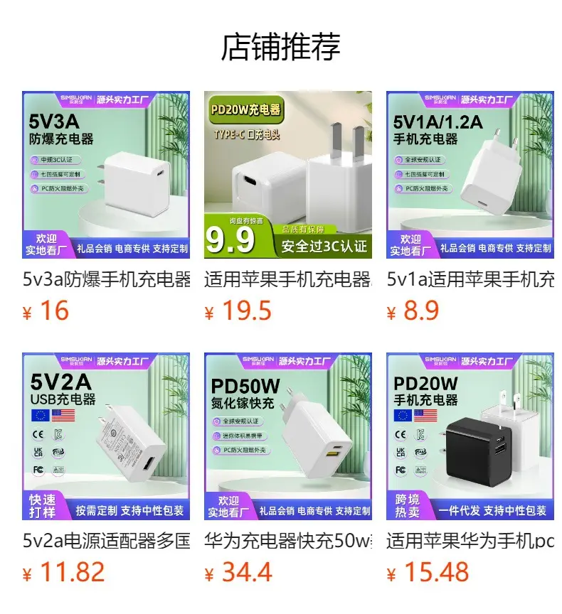5V2A USB Charger for Mobile Phone Fast Charging — feature 1