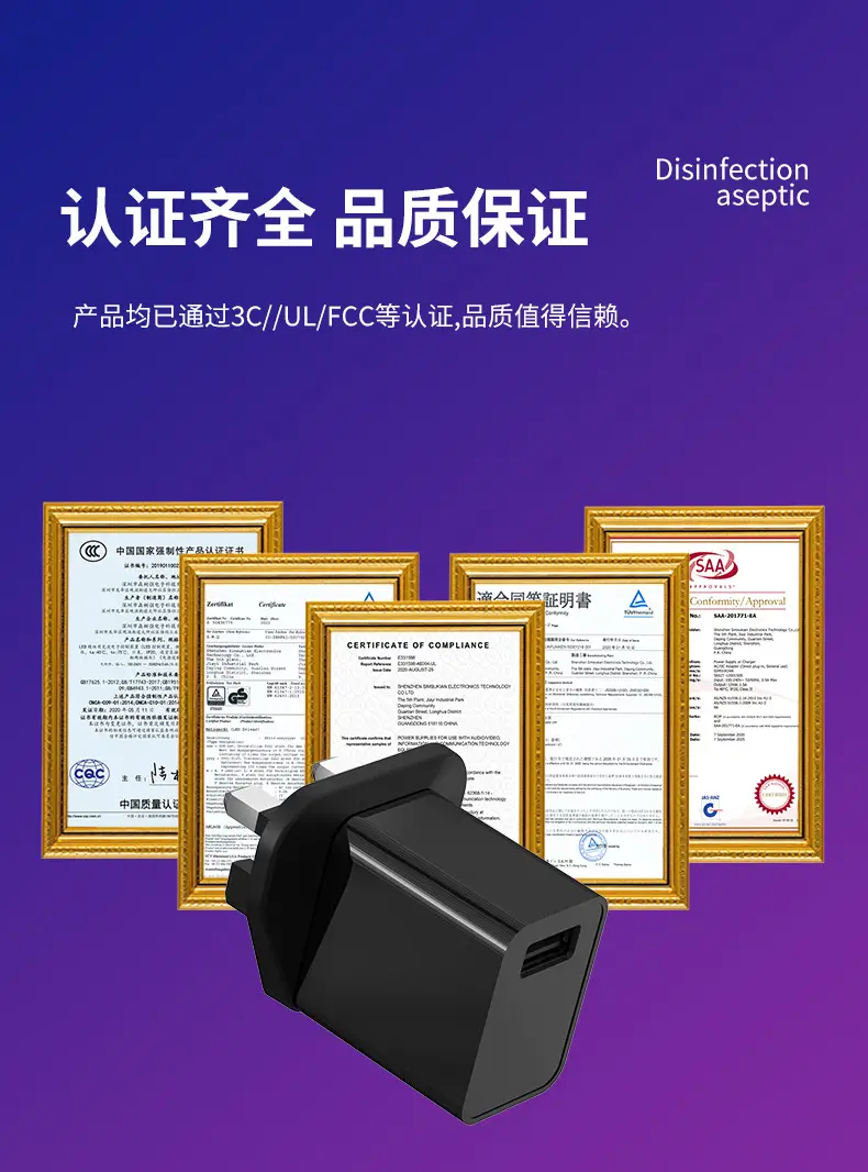 5V2A USB Charger for Mobile Phone Fast Charging — feature 5