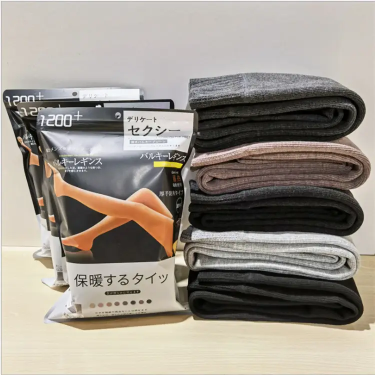 Japanese Mutton Fat Pantyhose Warm Leggings Women Winter - Image 11