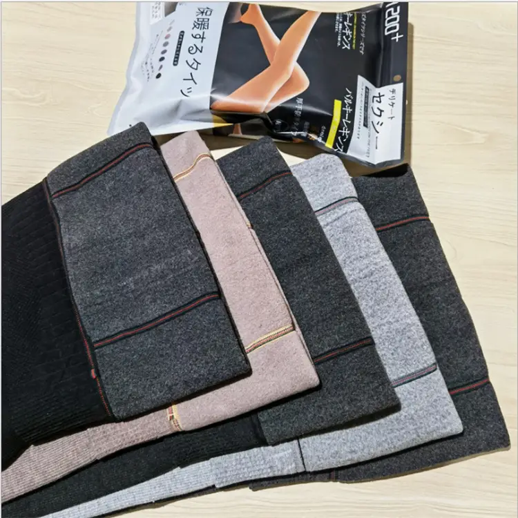 Japanese Mutton Fat Pantyhose Warm Leggings Women Winter - Image 12
