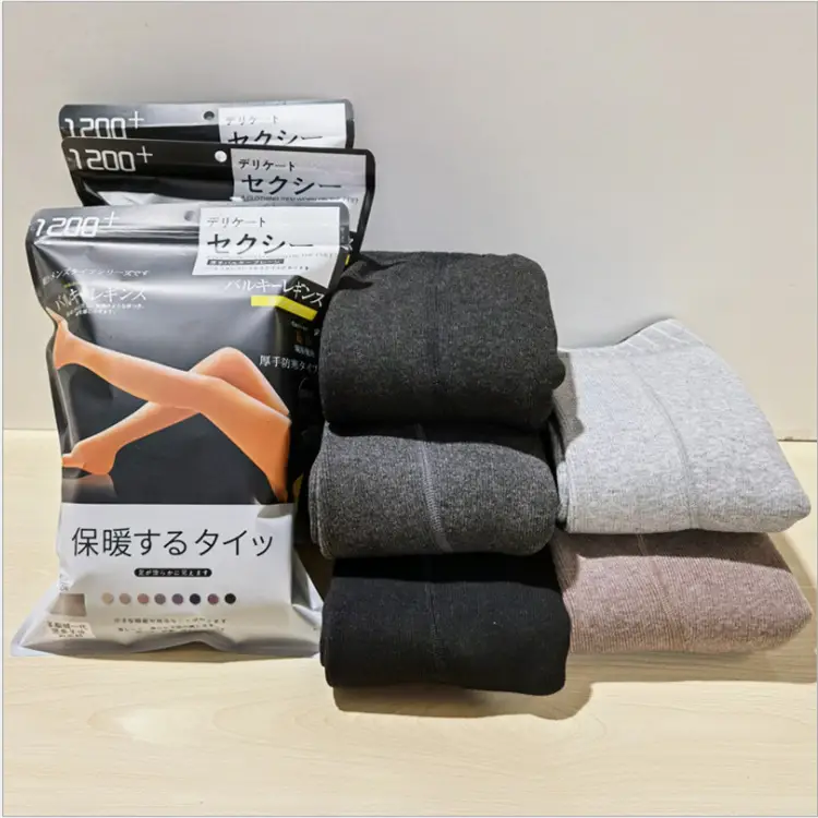 Japanese Mutton Fat Pantyhose Warm Leggings Women Winter - Image 7