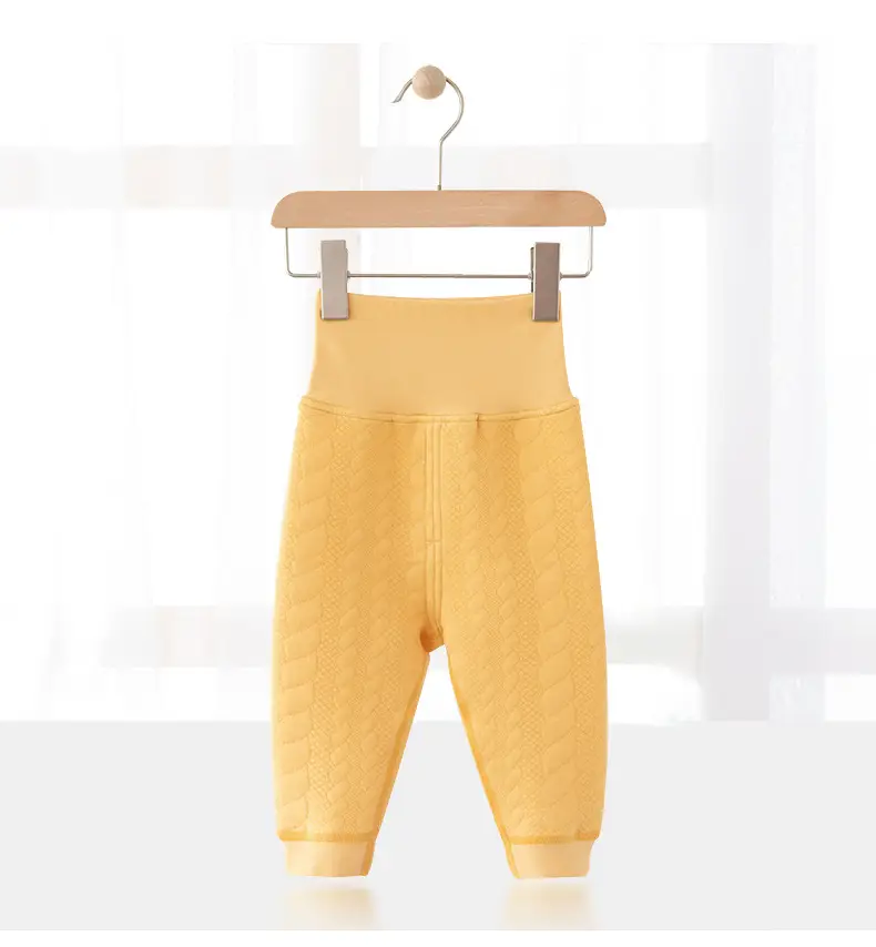 Baby Warm High Waist Pants Cotton Spring Autumn Winter — feature 12