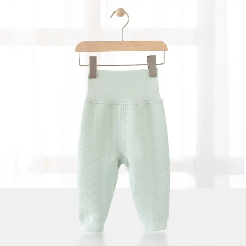 Baby Warm High Waist Pants Cotton Spring Autumn Winter - Image 2