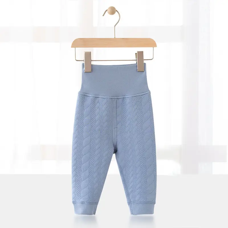 Baby Warm High Waist Pants Cotton Spring Autumn Winter - Image 4