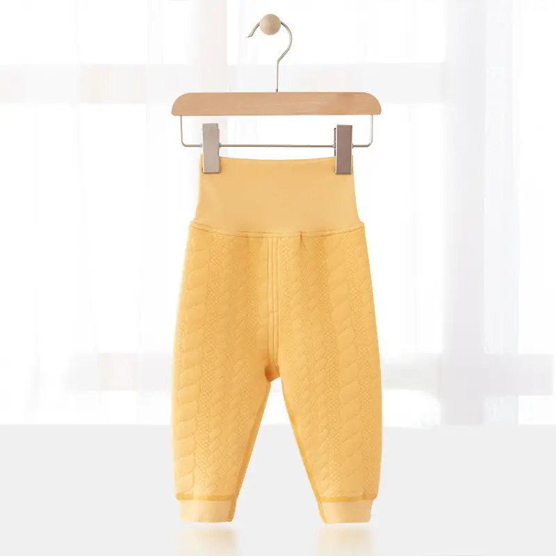 Baby Warm High Waist Pants Cotton Spring Autumn Winter - Image 5