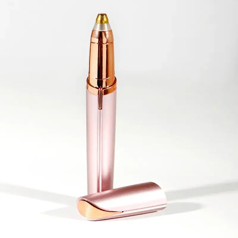 Electric Eyebrow Trimmer for Women Rose Gold - Image 3