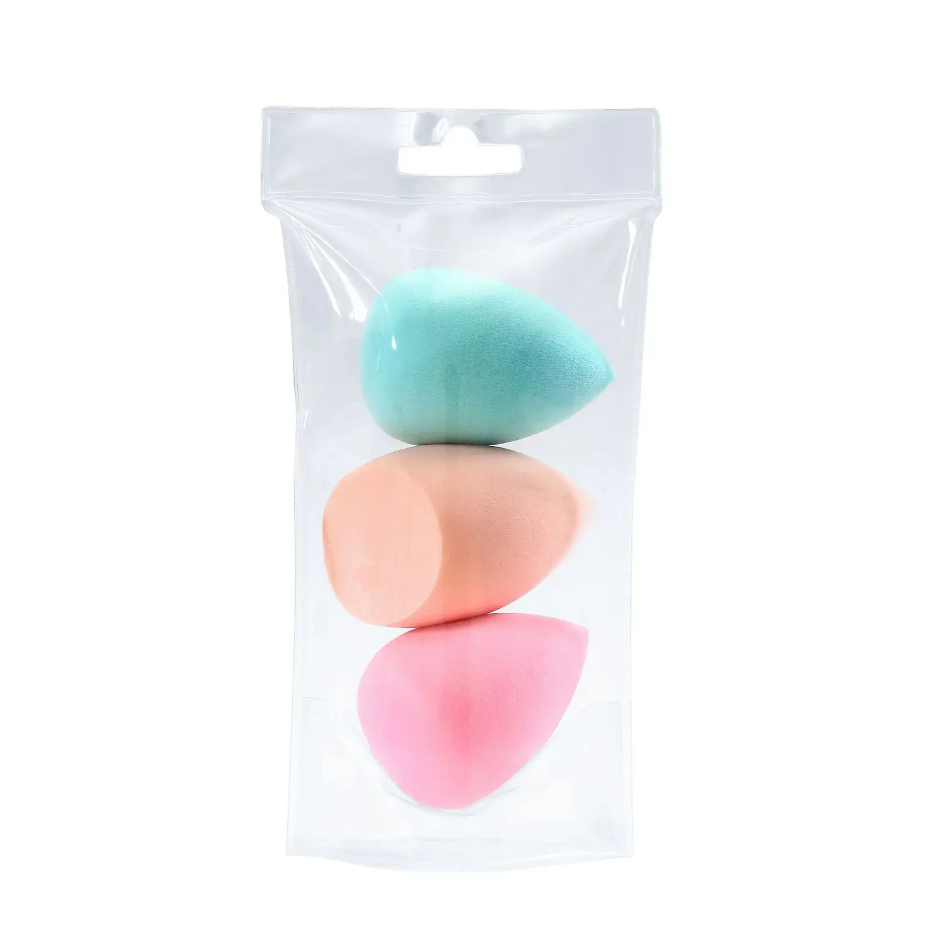 Pink Bevel-Cut Wet Dry Powder Sponge