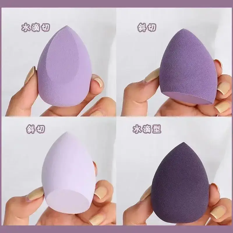 Pink Bevel-Cut Wet Dry Powder Sponge
