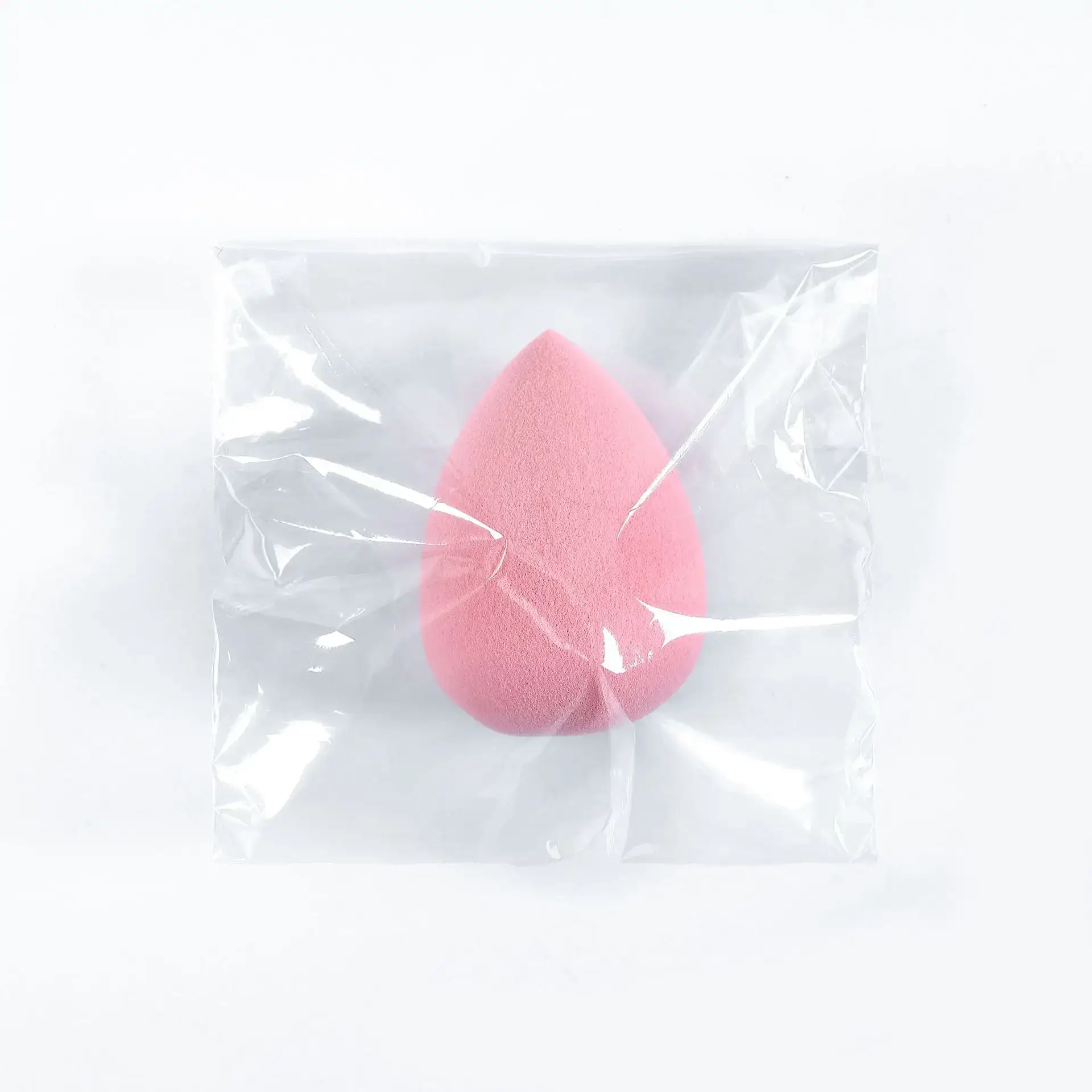 Pink Bevel-Cut Wet Dry Powder Sponge