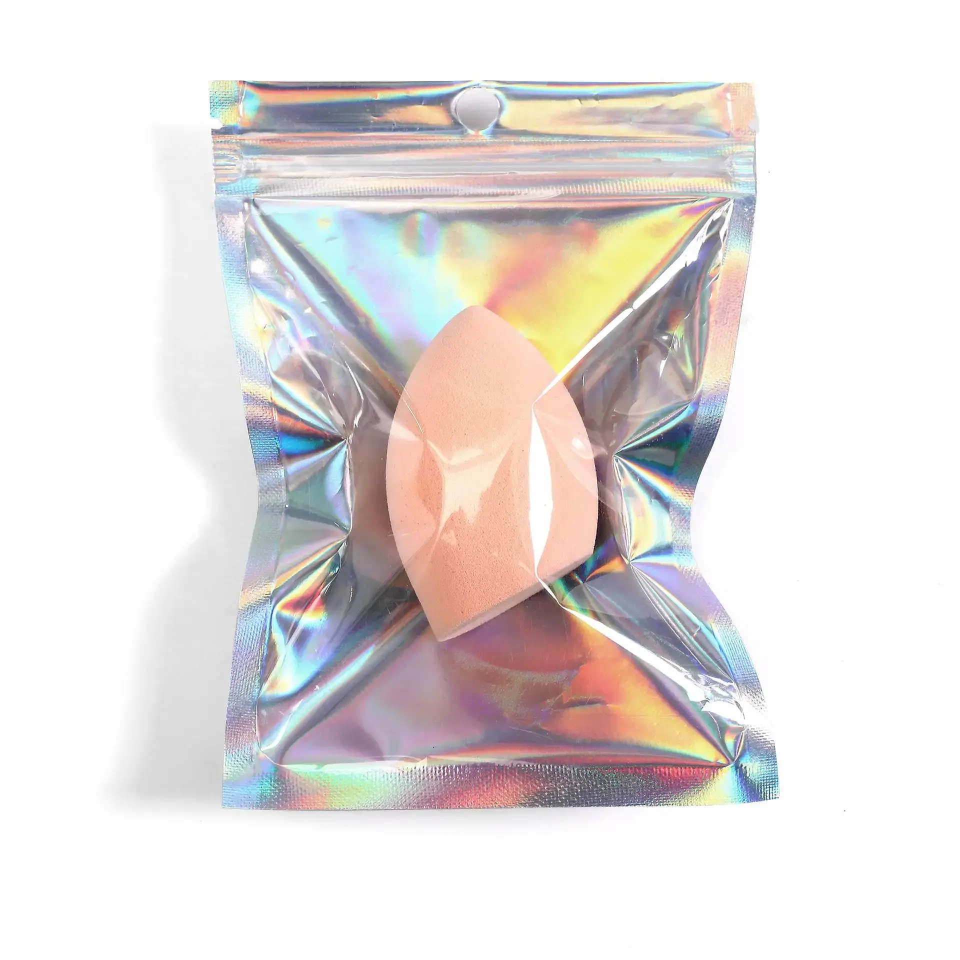 Pink Bevel-Cut Wet Dry Powder Sponge