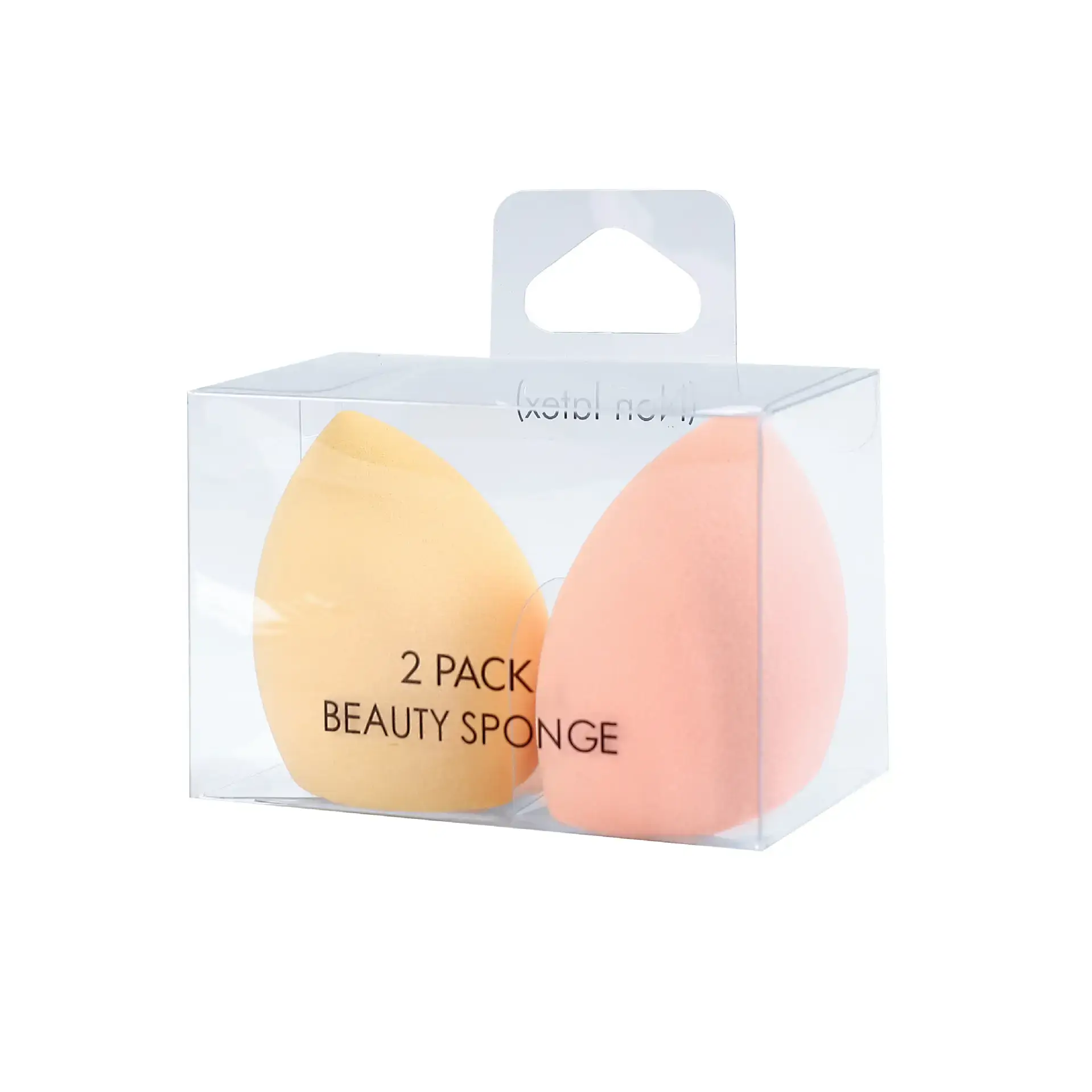 Pink Bevel-Cut Wet Dry Powder Sponge