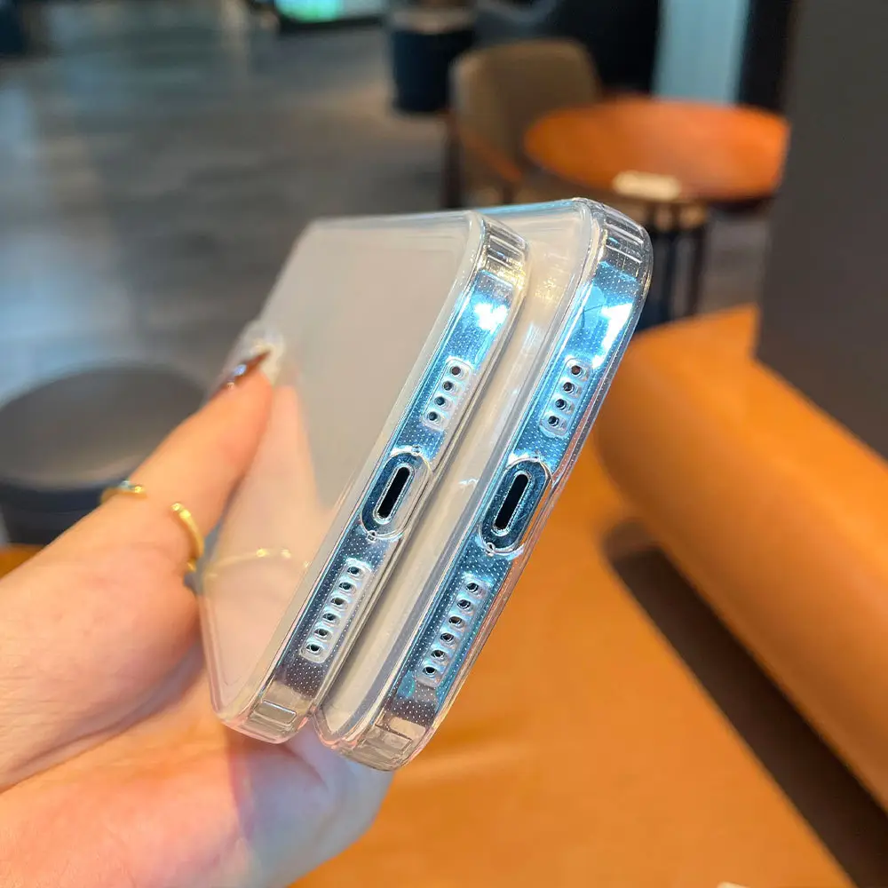 Transparent iPhone 16 Pro Protective Case with Fine Holes — feature 7