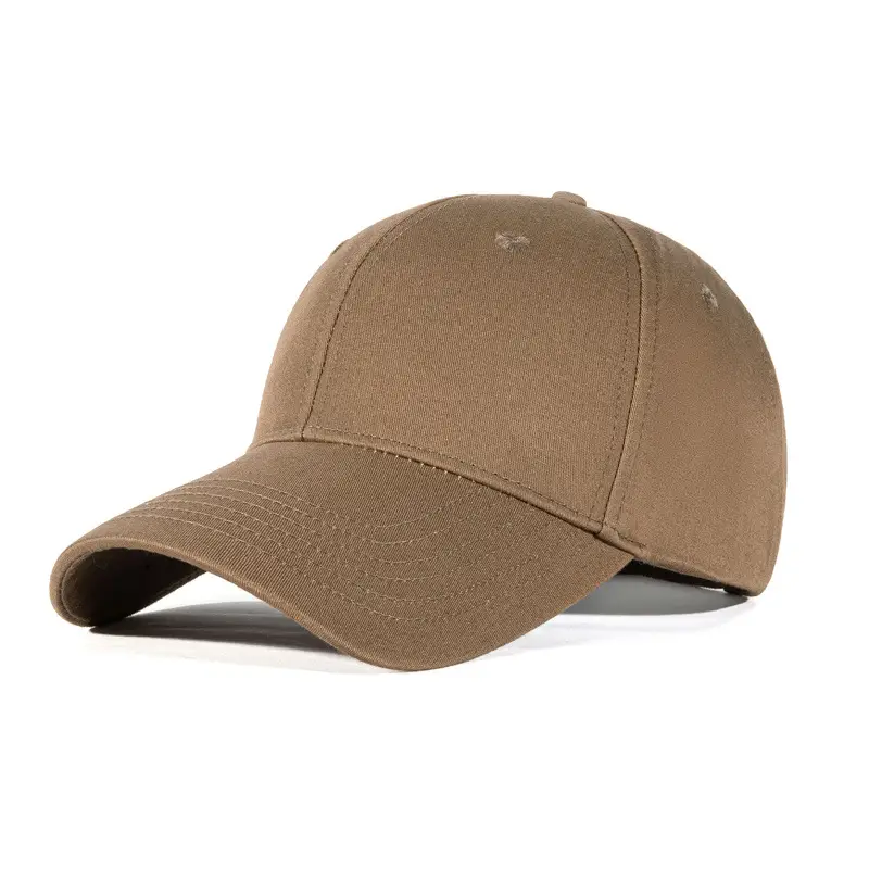 Men Pure Cotton Baseball Cap Large Bristle Black - Image 11
