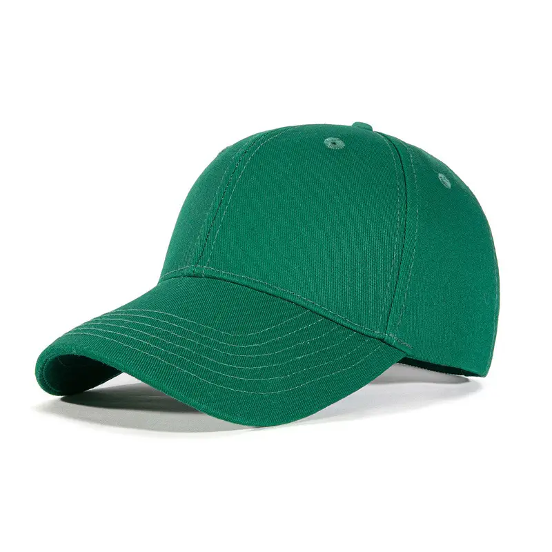 Men Pure Cotton Baseball Cap Large Bristle Black - Image 20