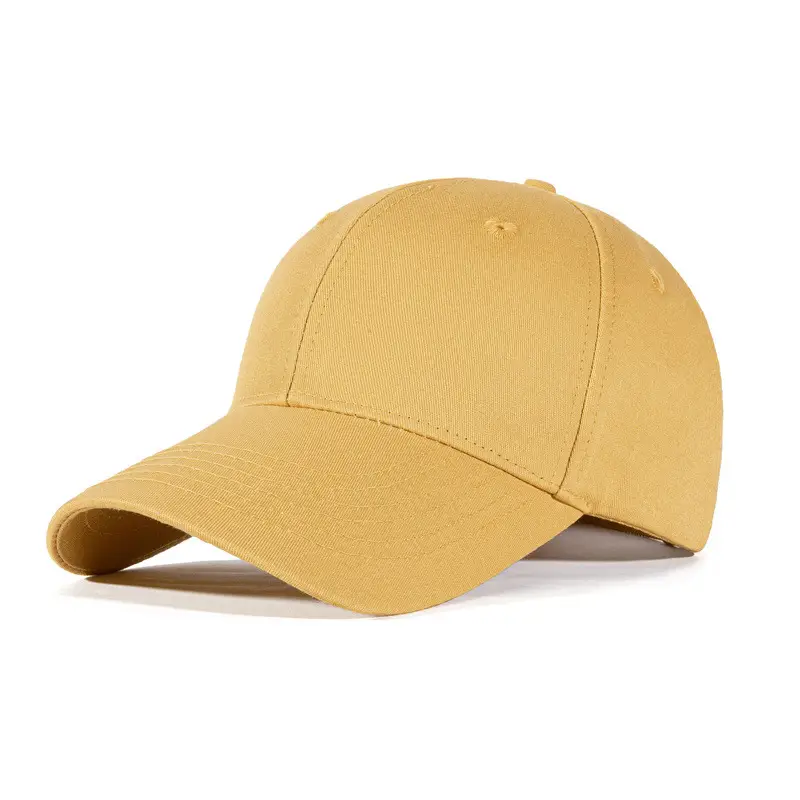 Men Pure Cotton Baseball Cap Large Bristle Black - Image 21
