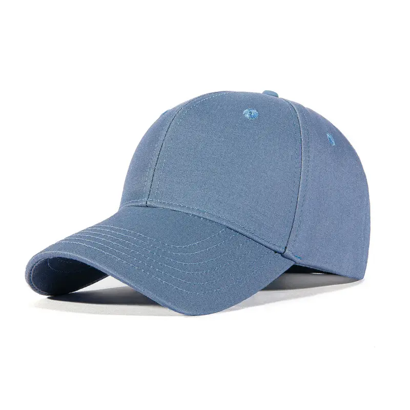 Men Pure Cotton Baseball Cap Large Bristle Black - Image 25