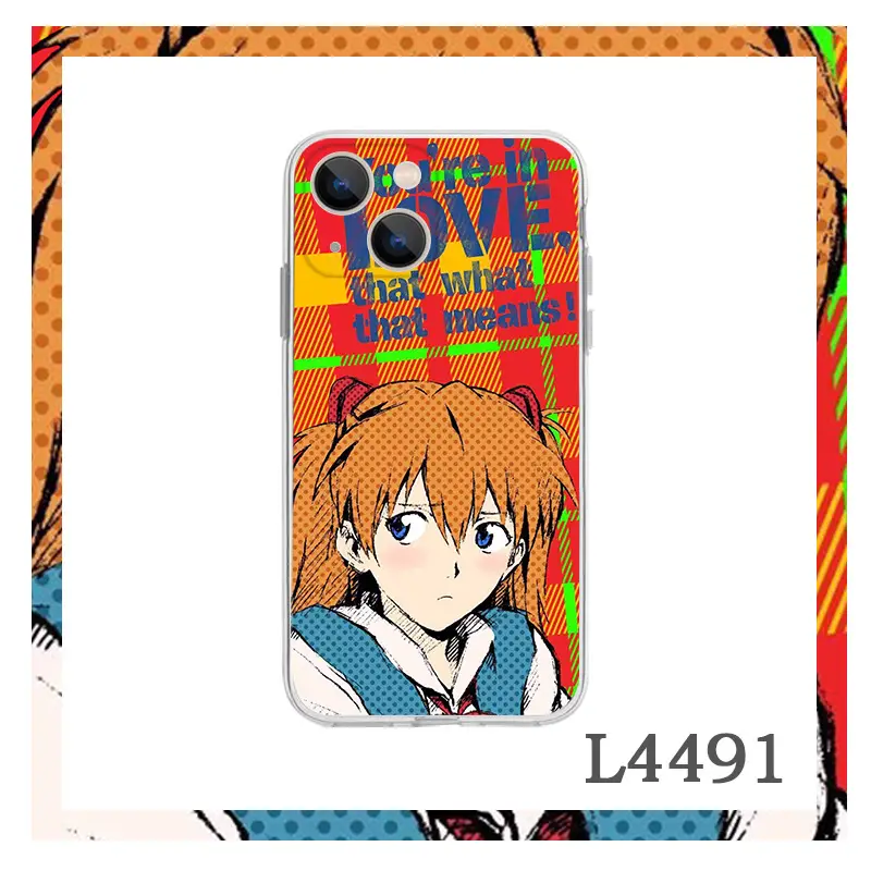 Eva Phone Case for Apple 13 Ayanami Rei Iphone7P/8P Asuka Trend - Image 9
