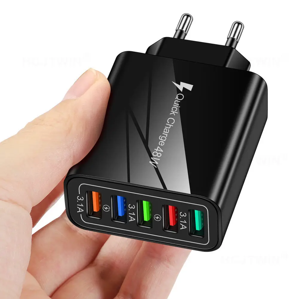 48W Multi-Port USB Charging Head for Phones - Image 4