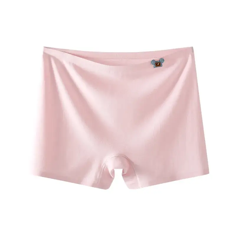 Girls Rayon Middle School Shorts Pink White Adjustable