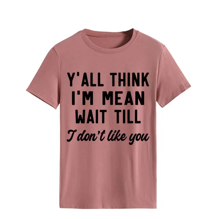 Women's 2021 Printed Round Neck Pullover T-Shirt Mint