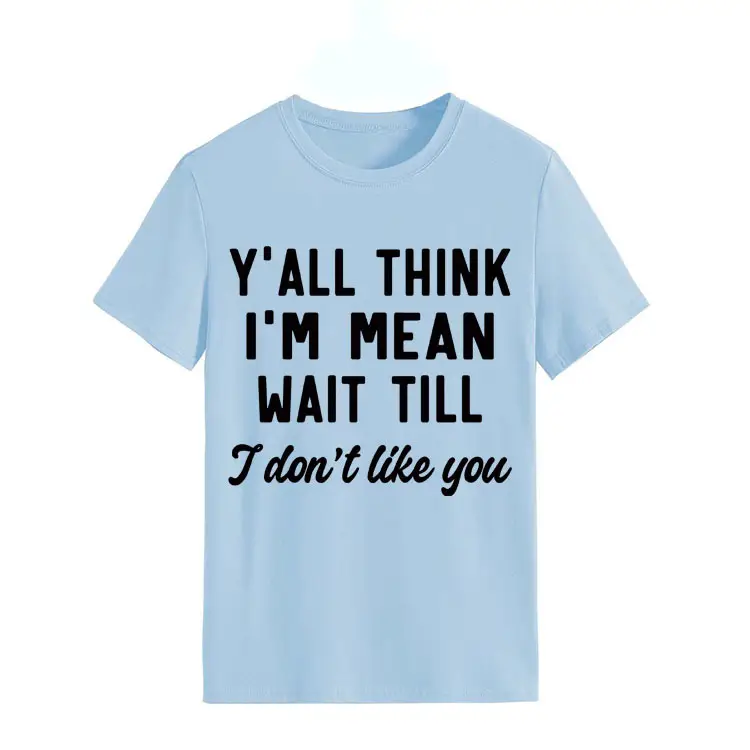 Women's 2021 Printed Round Neck Pullover T-Shirt Mint