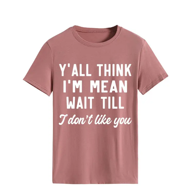 Women's 2021 Printed Round Neck Pullover T-Shirt Mint