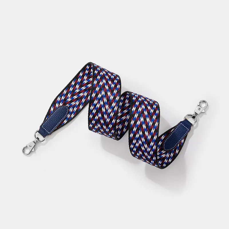 European & American Brand Fashion Flower Yarn Band Bag Strap