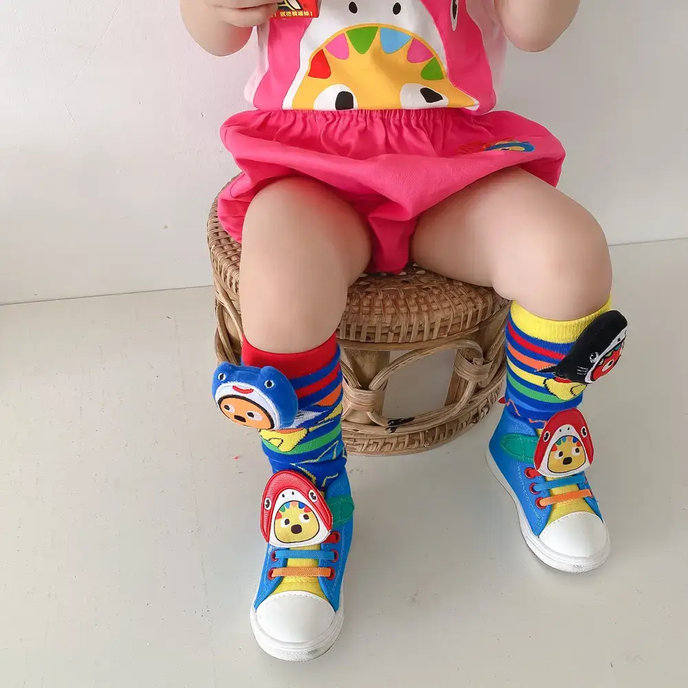 Baby Toddler Shoes Spring and Autumn Boys' Shoes Baby Shoes Non-slip Soft Sole Children's Shoes Girls sneaker Cartoon Shark - Image 4