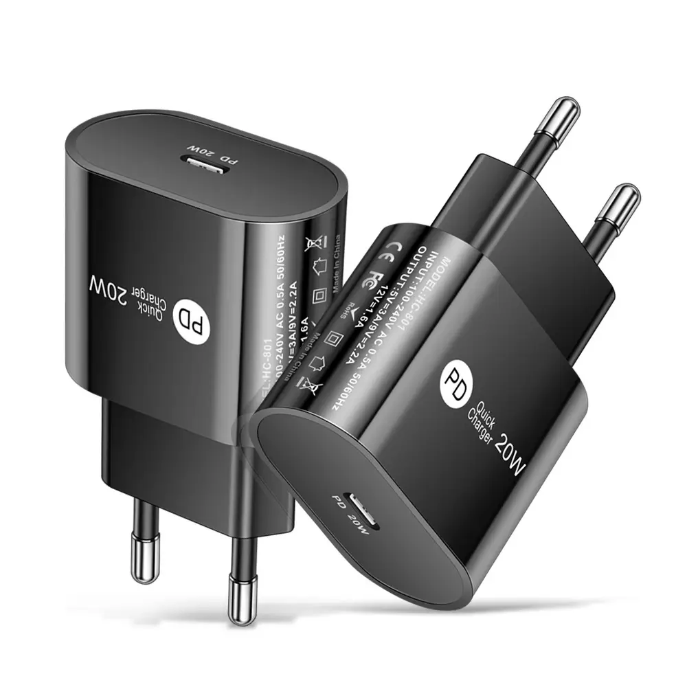 20WPD Fast Charge USB Charger for All Countries - Image 2