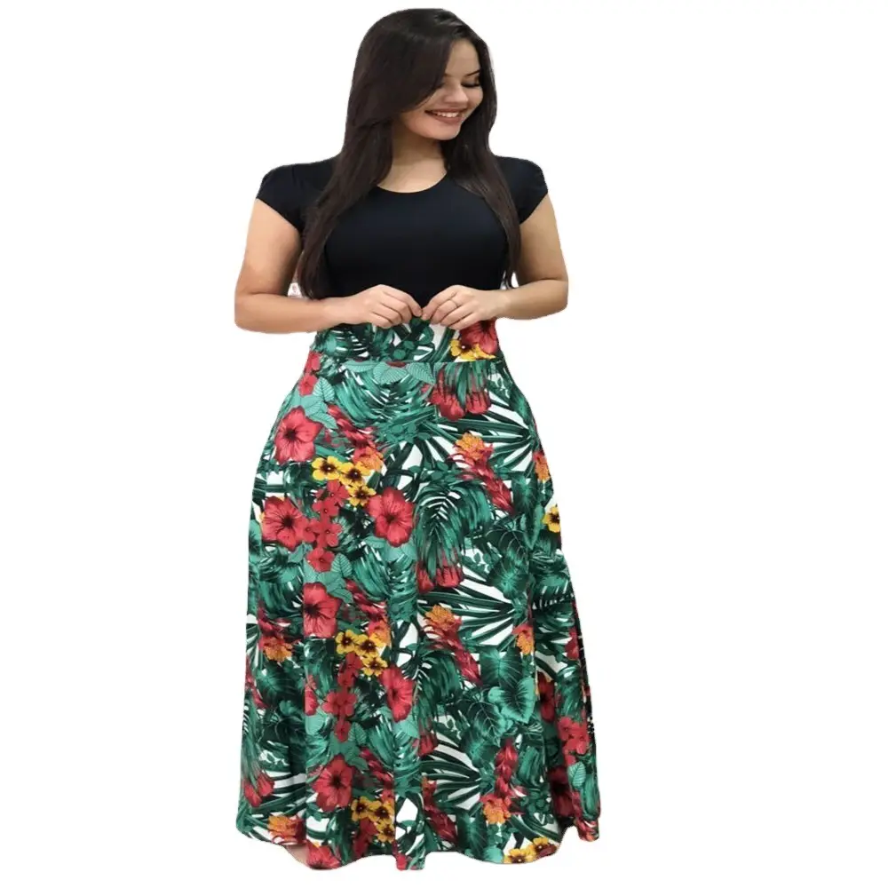 Women's Black Polka Dot Long Sleeve Maxi Dress - Image 15