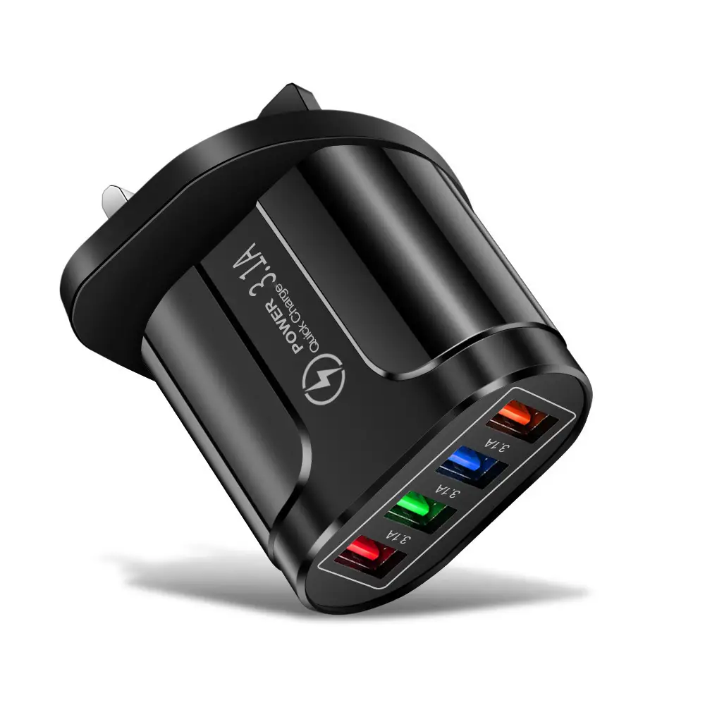 4 USB Fast Charger with LED Light & 3.1A Output - Image 4