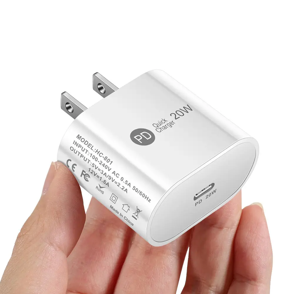 20W PD Fast Charging Travel Charger for Mobile Phones - Image 2