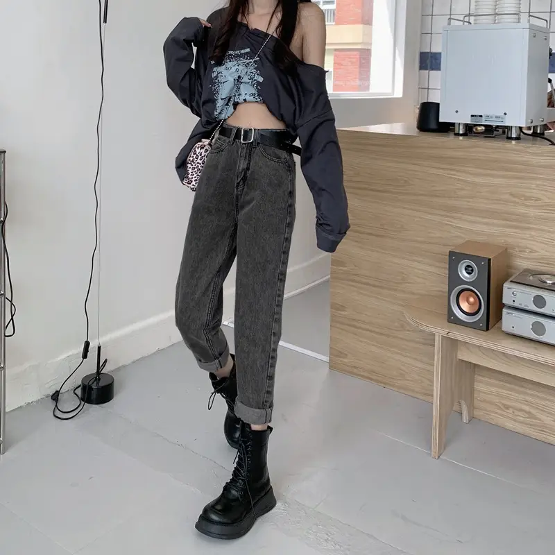 Women Slimming High-Waist Carrot Pants 2025 - Image 3