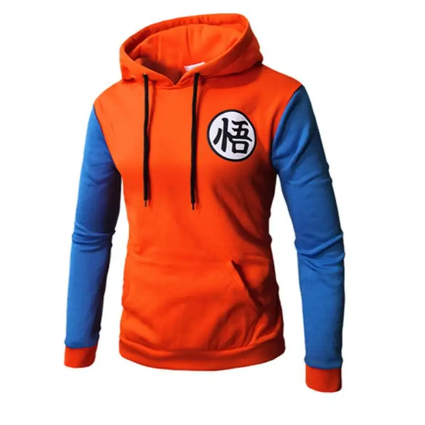 Men Dragon Ball Goku 3D Printed Hoodie Black - Image 10