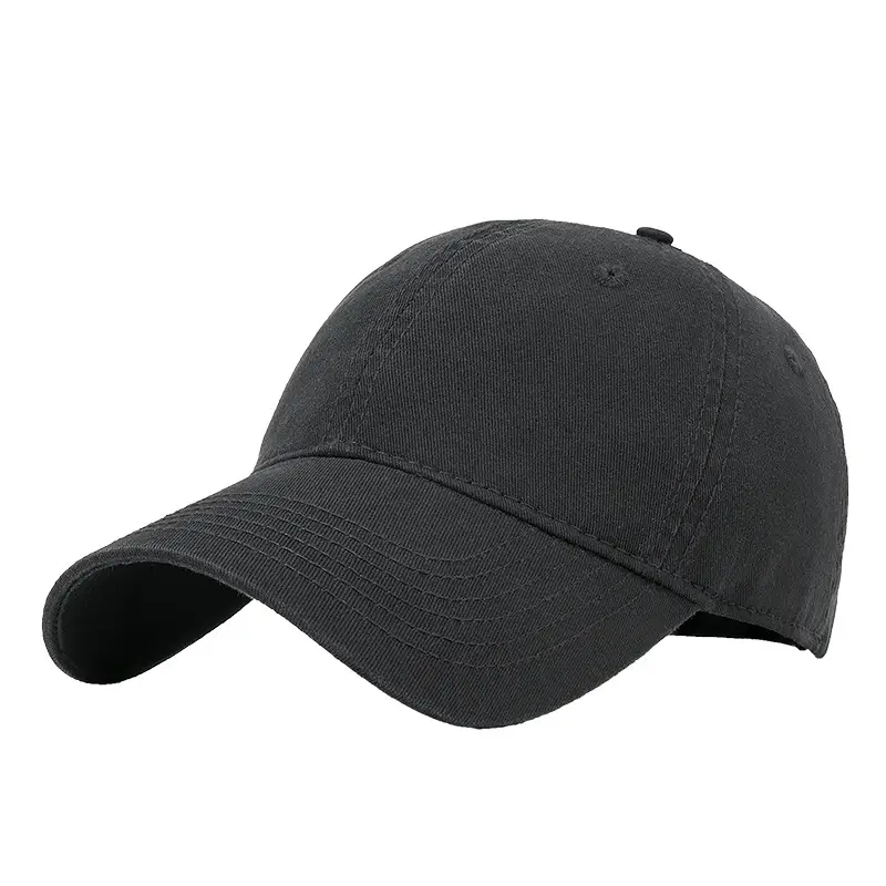 Blue Washed Men's Baseball Cap Large Head Windproof Sunshade - Image 33