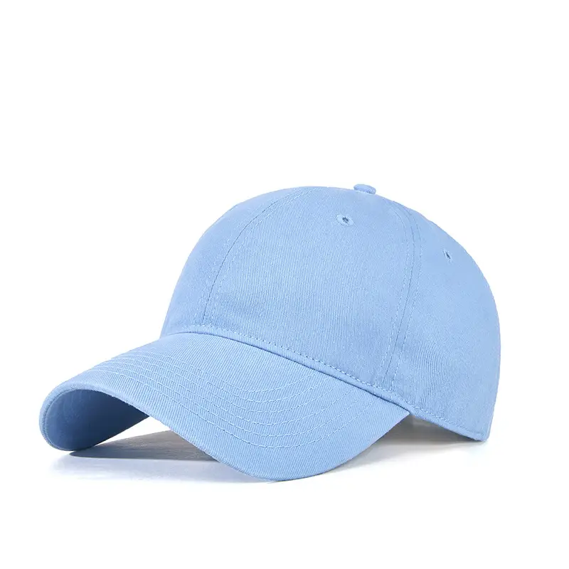 Blue Washed Men's Baseball Cap Large Head Windproof Sunshade - Image 20