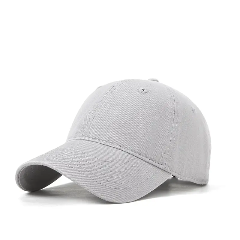 Blue Washed Men's Baseball Cap Large Head Windproof Sunshade - Image 23