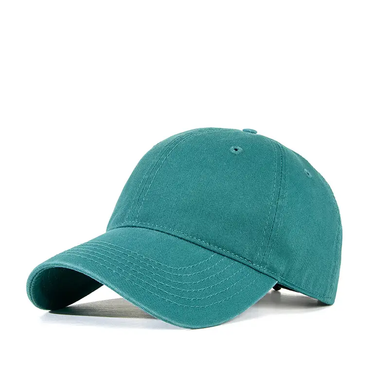 Blue Washed Men's Baseball Cap Large Head Windproof Sunshade - Image 26